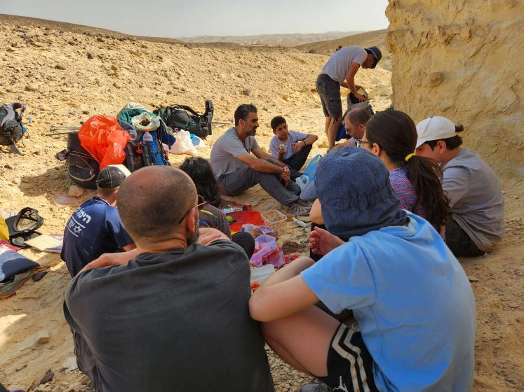 טרק הורה ונער.ה בהר הנגב