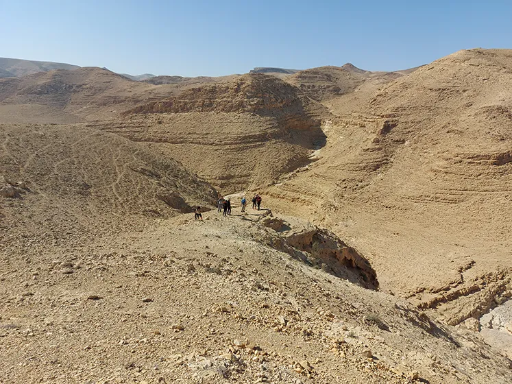 טרק חוצה מדבר יהודה